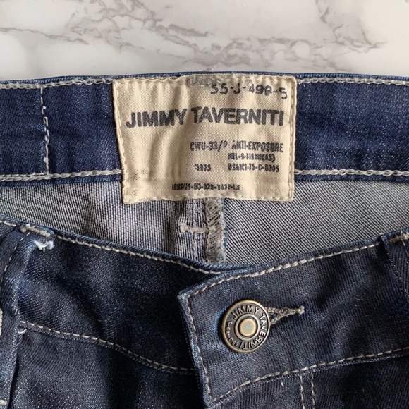 JIMMY TAVERNITI Denim Jeans SIZE 27 - Picture 3 of 11